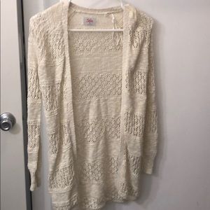 Sweater to wear over dress or shirts